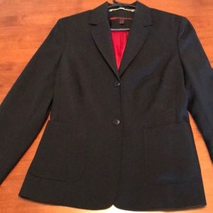 Esprit NY Edition size 6 black fully lined dress jacket w 2 front pockets.